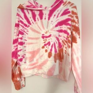 Aerie offline new! OTT fleece cropped hoodie